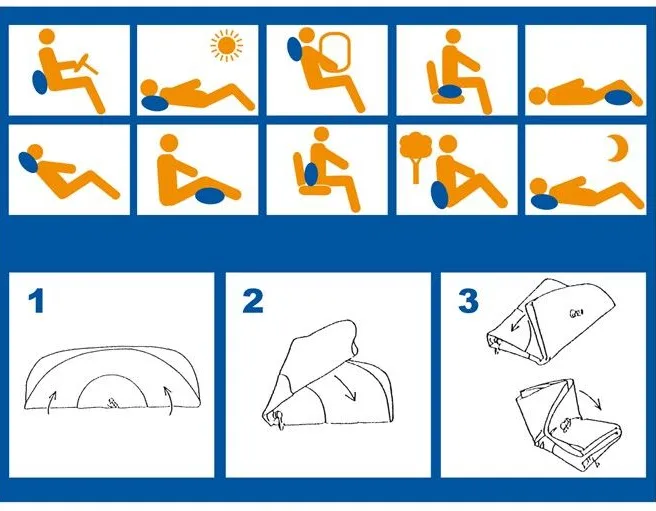 pocket pillow toepassingen