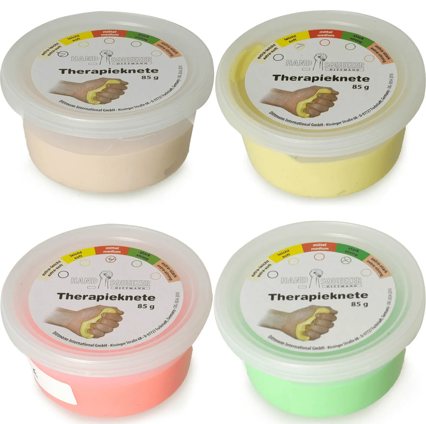 Putty handtrainer 85 gr Extra licht - Beige