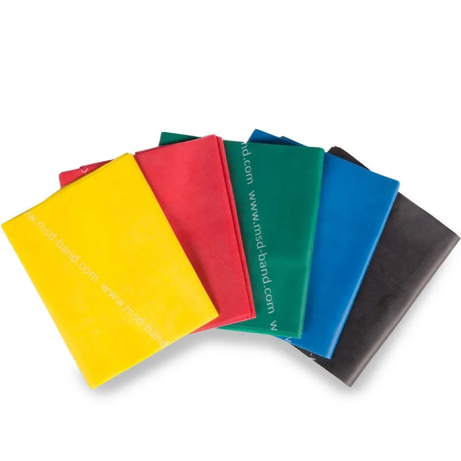 Resistance band set 1,5m Medium 10 stuks Moves