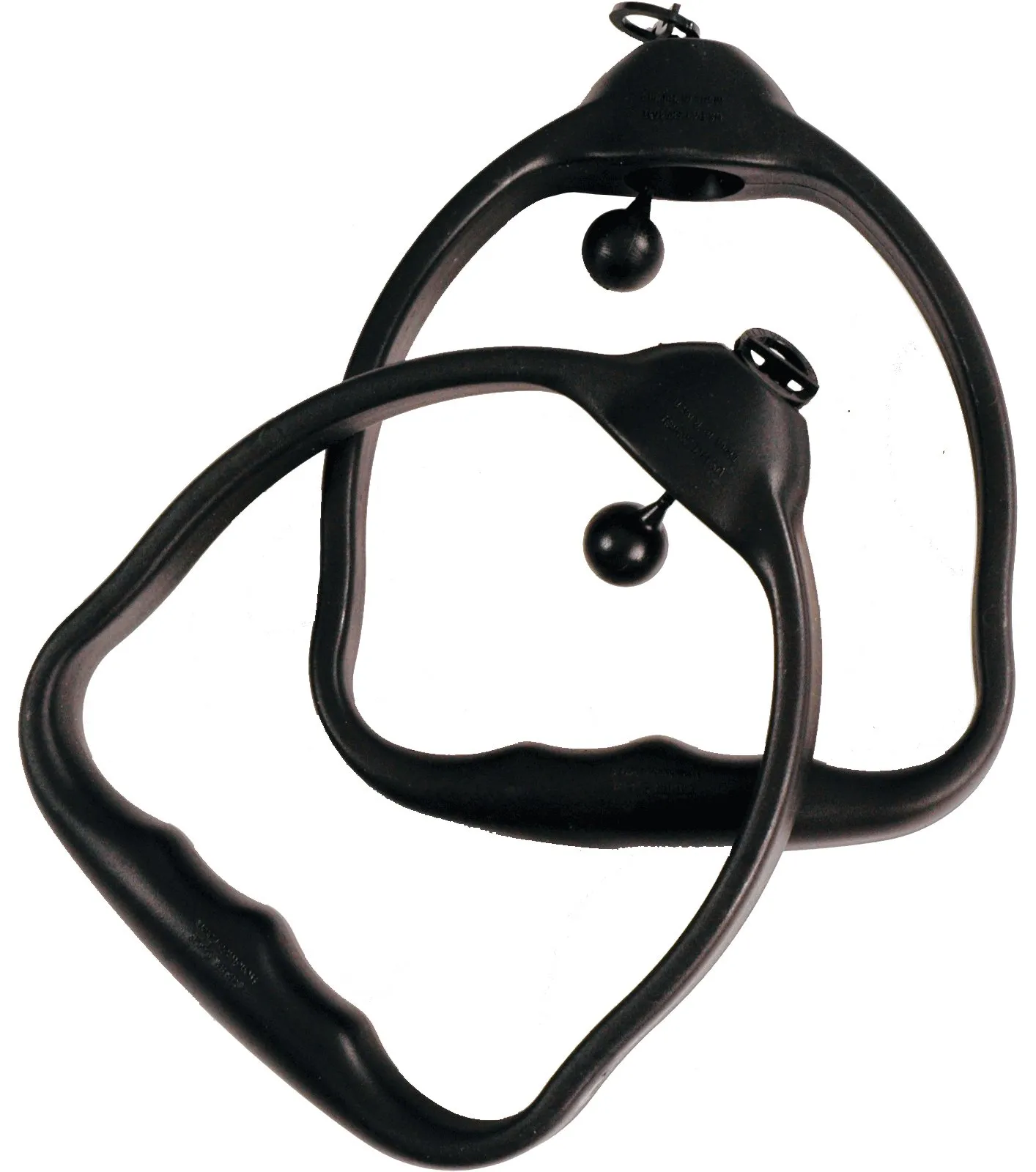 Resistance tubes set safety handles