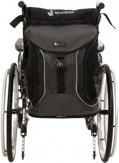 rolstoel tas torba go achterkant grijs