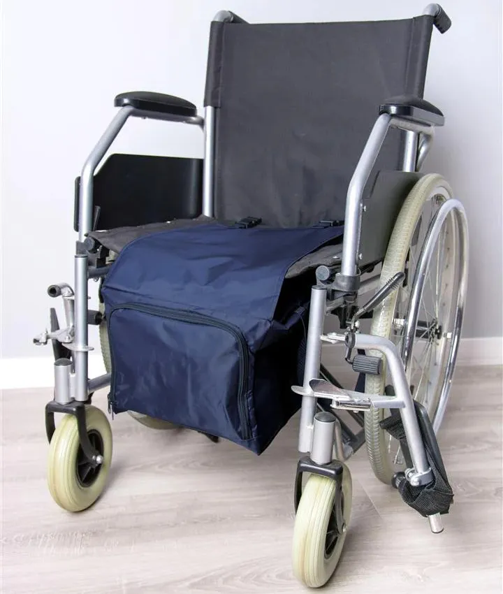 rolstoeltas onder de zitting