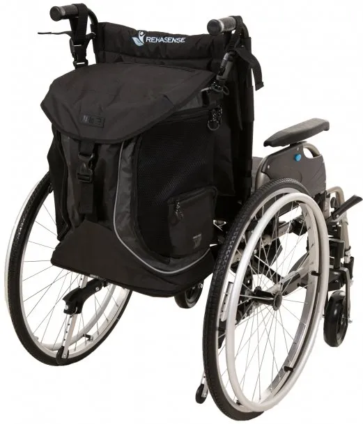 rolstoeltas torba go zwart
