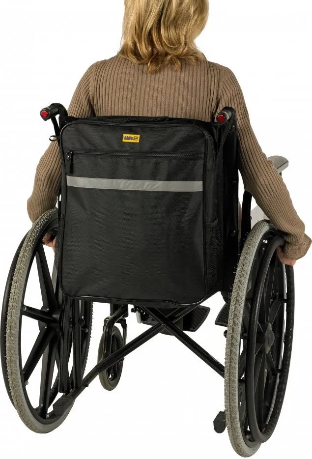 Rolstoeltas Zwart Splash