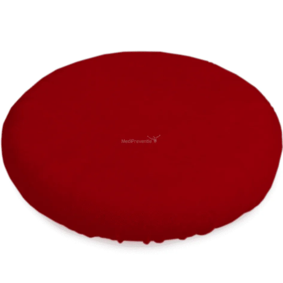 Knierol halfrond overtrek Rood