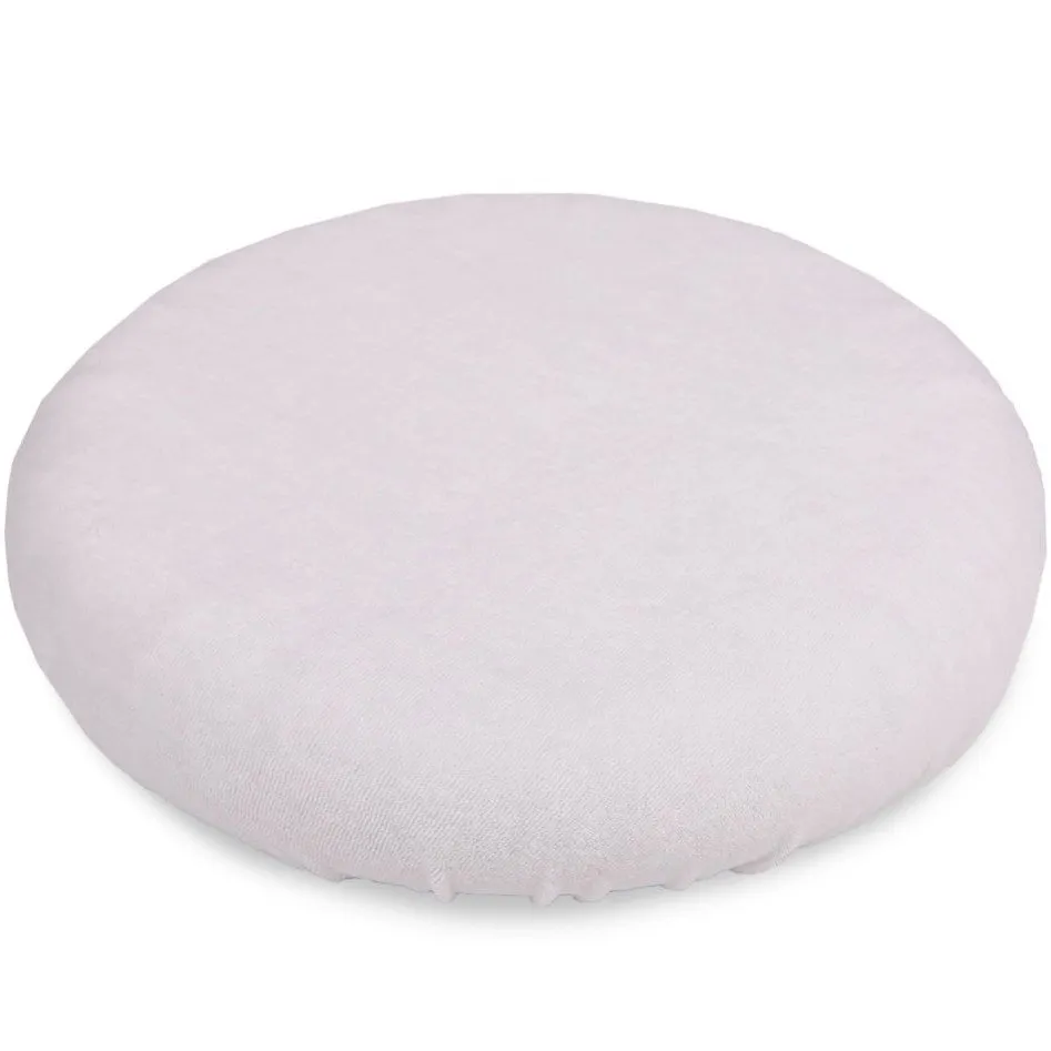 Knierol rond overtrek Wit