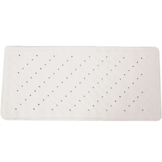 Rubberen badmat Wit 74 x 34 cm