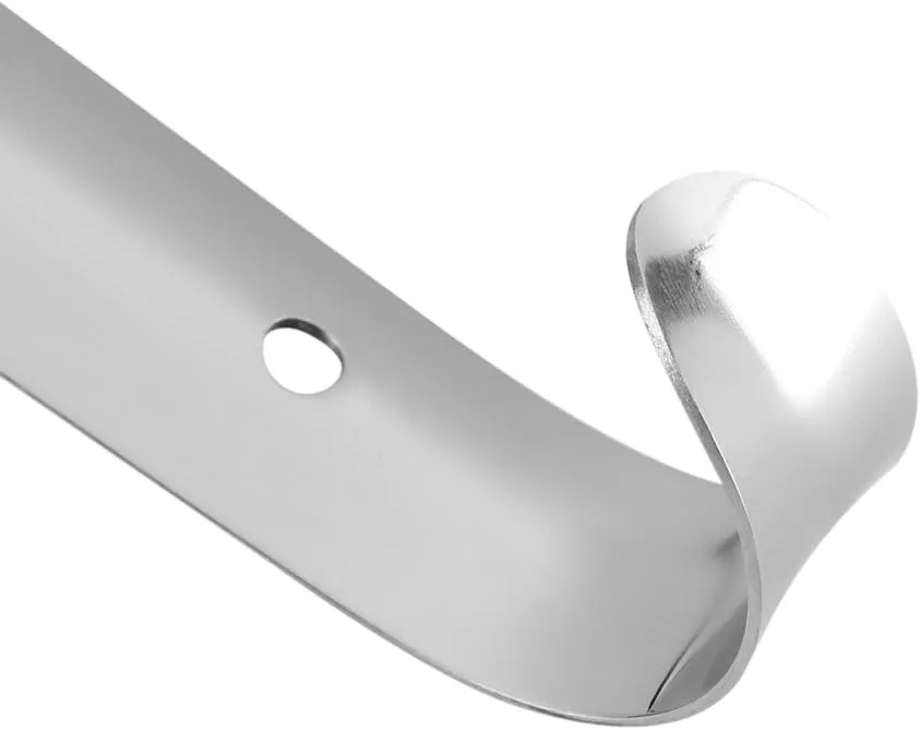 schoenlepel metaal detail haak