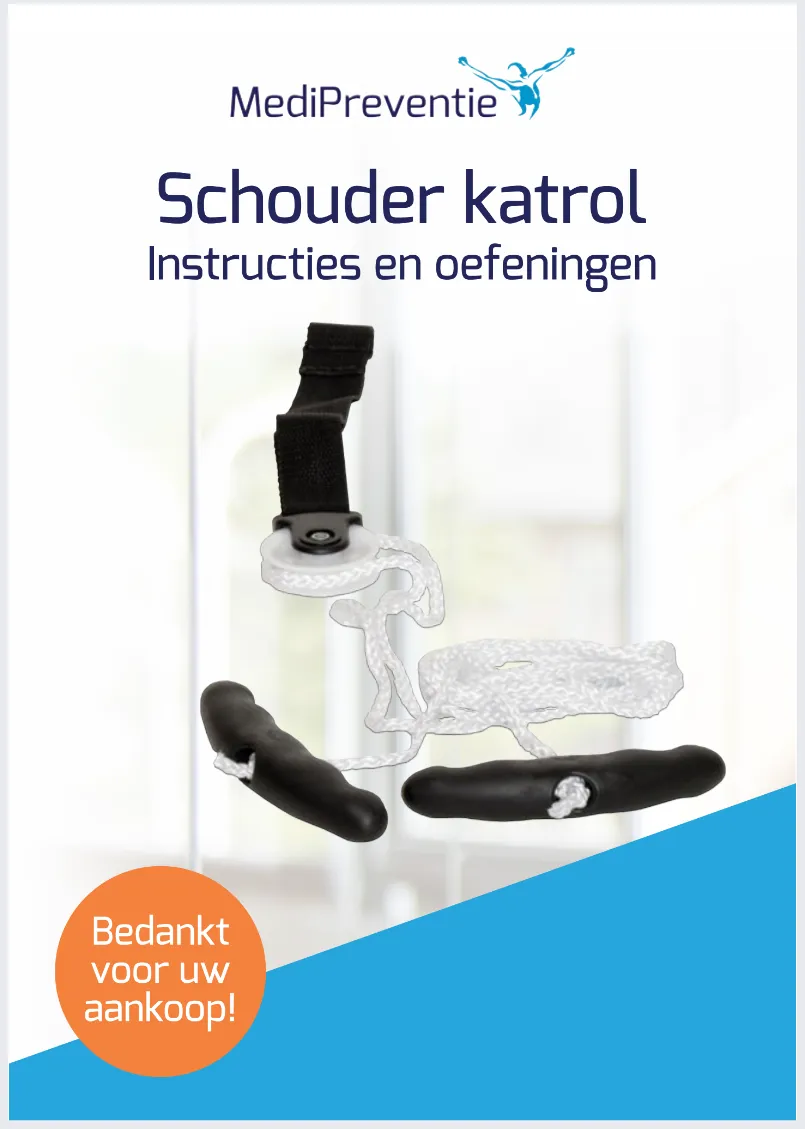 schouder katrol oefenboekje voorkant