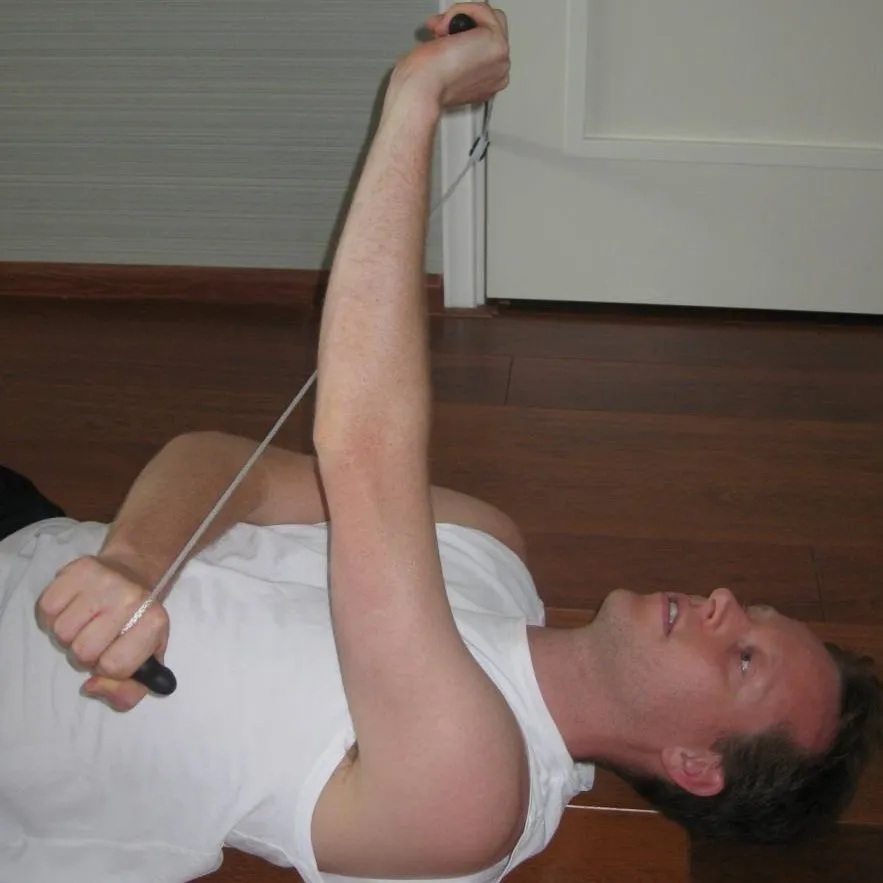 schouderstretcher oefeningen