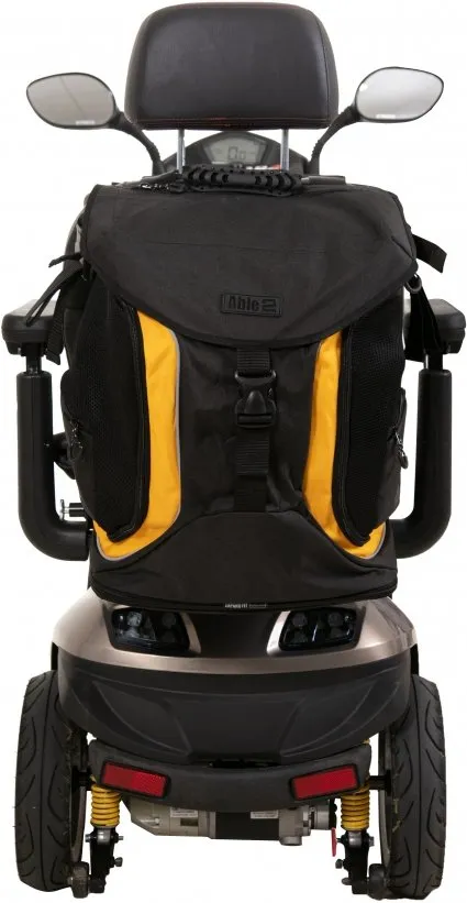 scootmobieltas torba go zwart geel