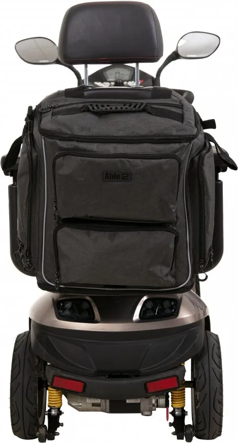 scootmobieltas torba luxe grijs