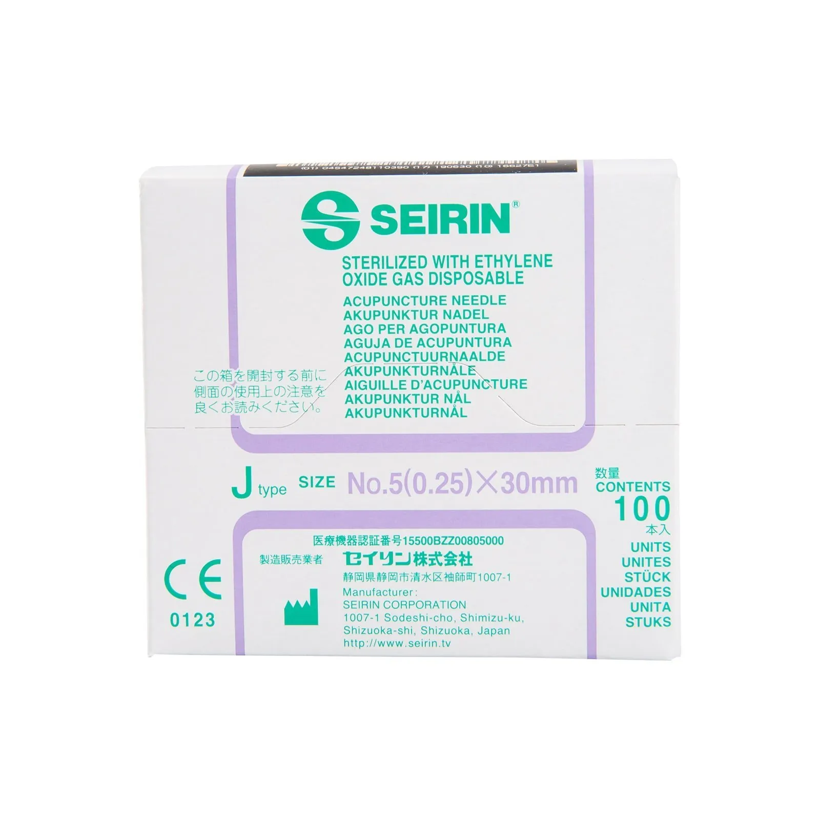 Seirin J-Type no 5 Dry Needling 0,25 x 30 mm