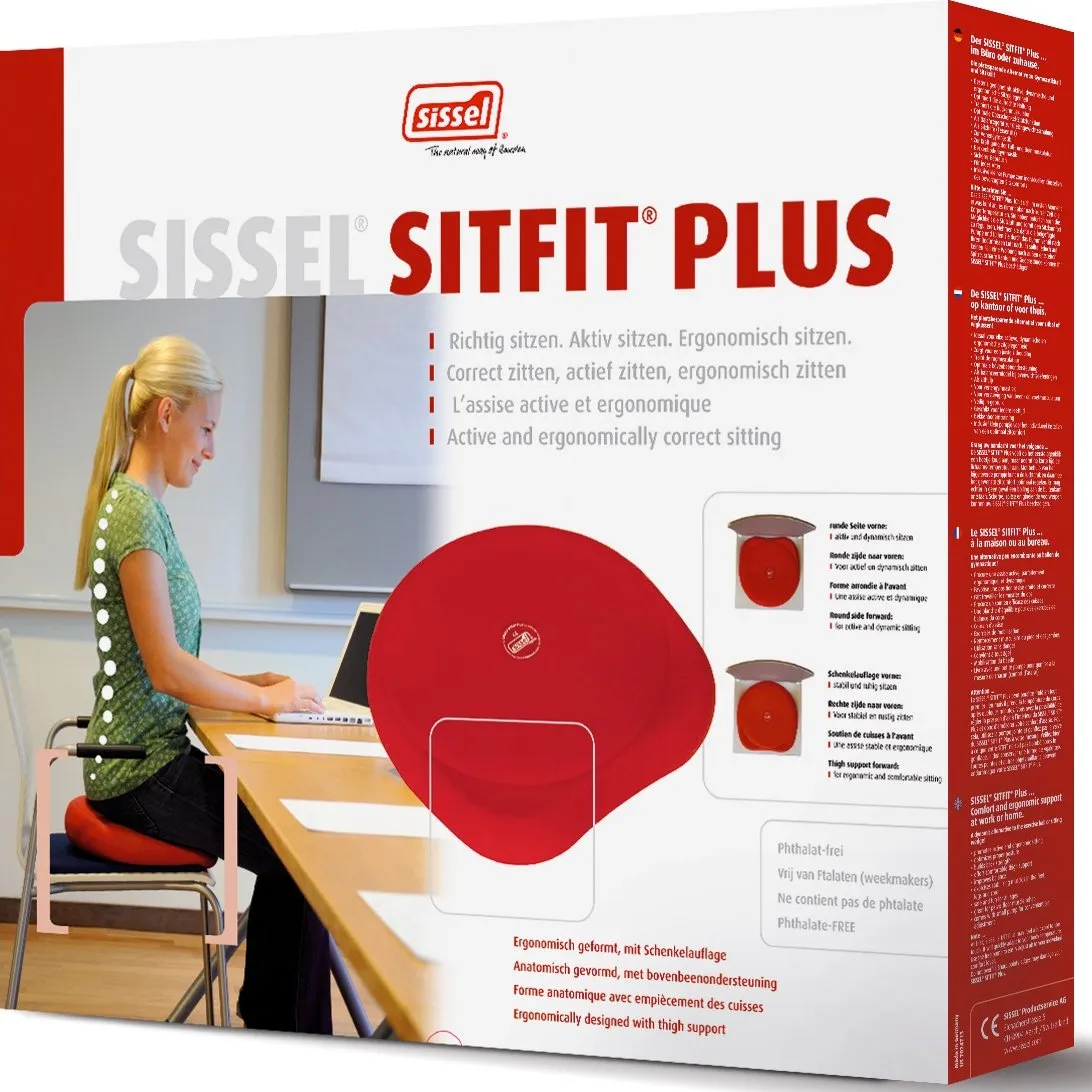 Sissel Sitfit Plus zitkussen Rood