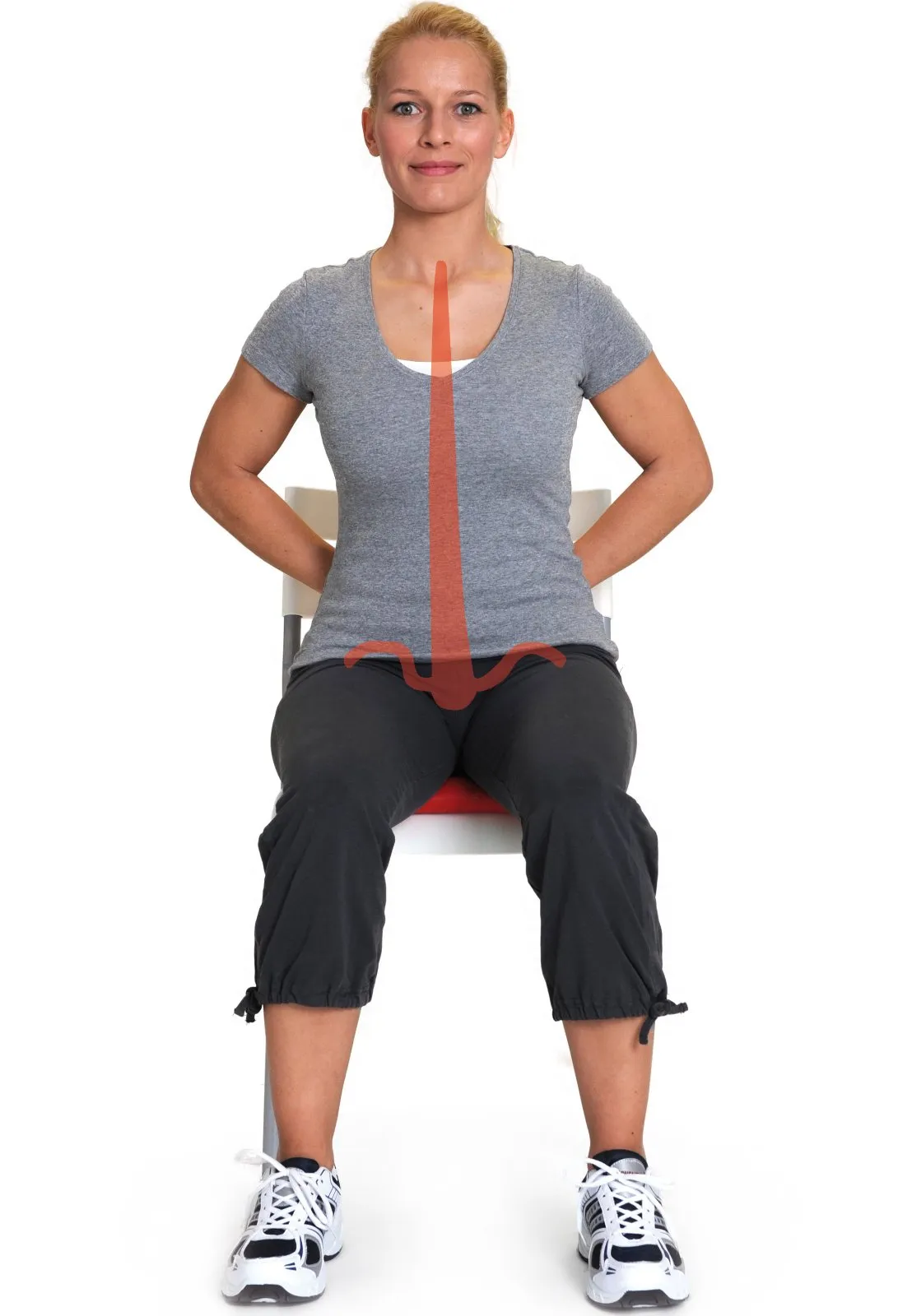 Sissel Sitfit Plus zitkussen Rood