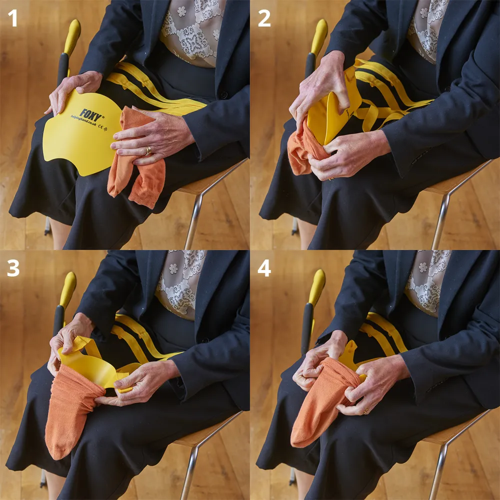 sok aantrekhulp foxy gebruiken