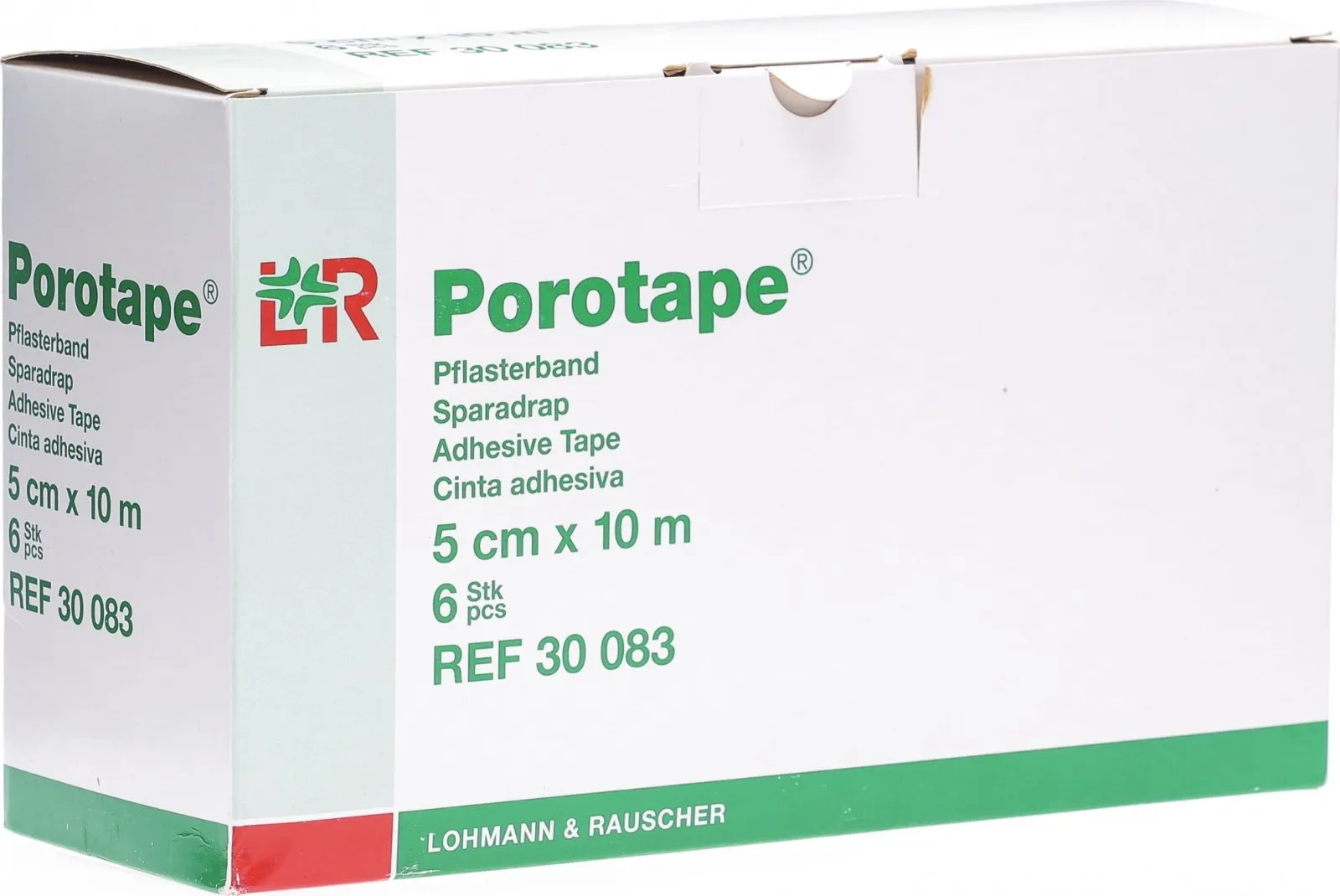 Sporttape Porotape 5 cm 12 stuks