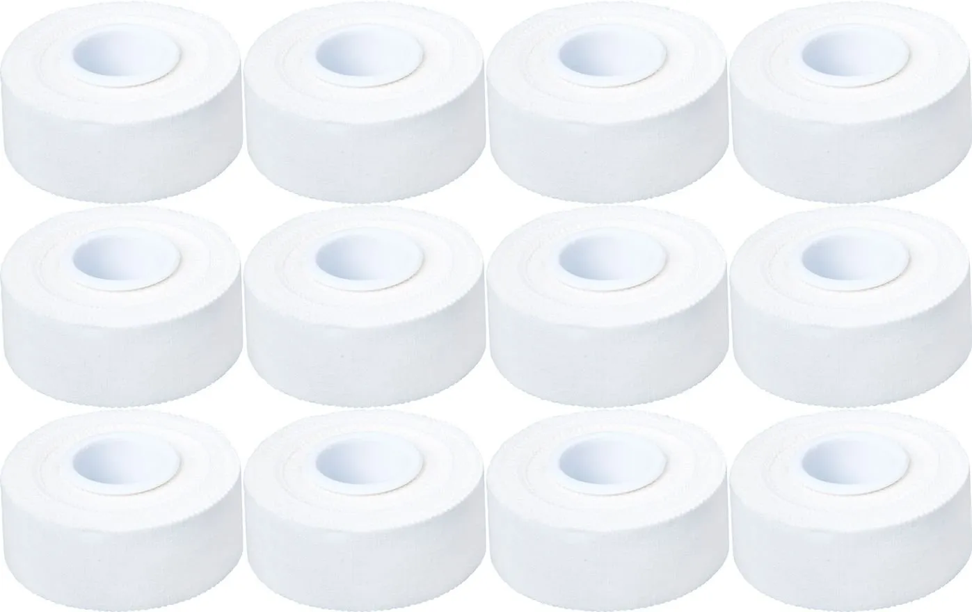 Sporttape Wit 2,5 cm Cawila 12 stuks