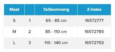 Rugbrace Cellacare Dorsal Classic Large