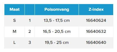 Polsbrace Cellacare Manu Control Classic Large