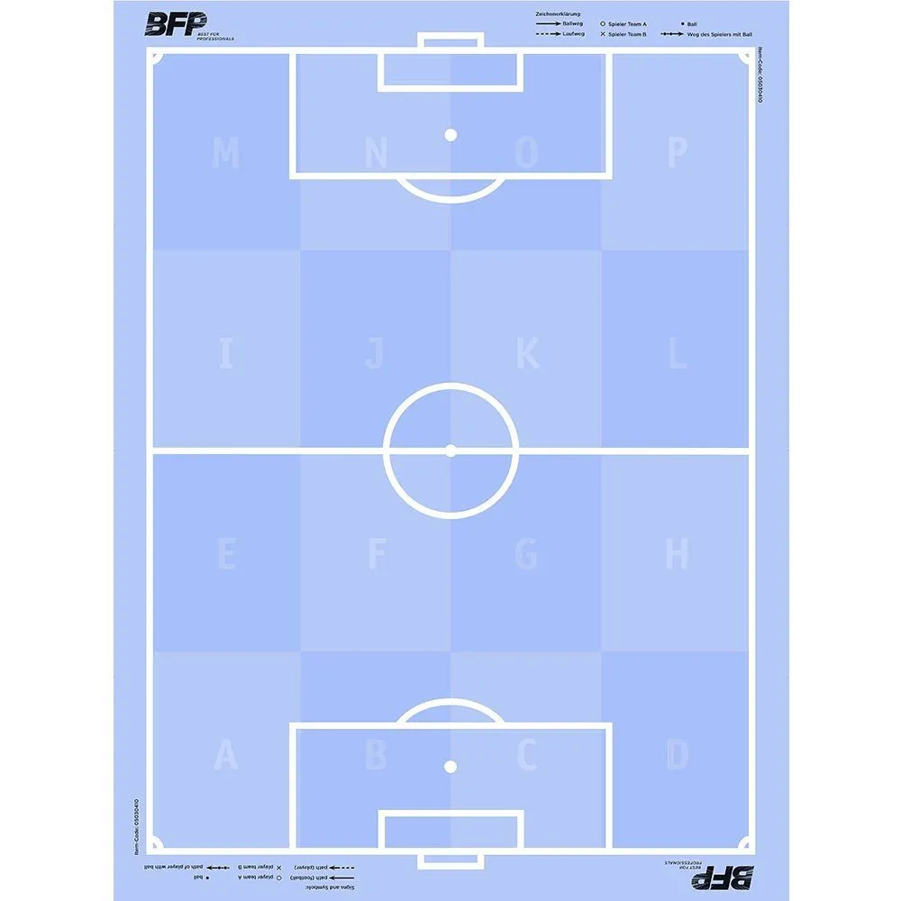 Tactiek folie voetbal zelfklevend BFP