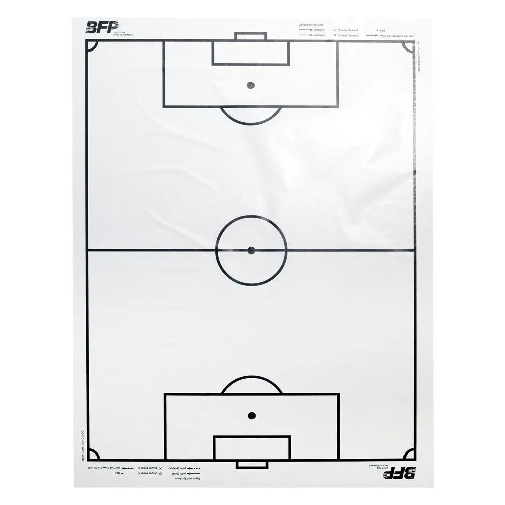 Tactiek folie voetbal zelfklevend BFP
