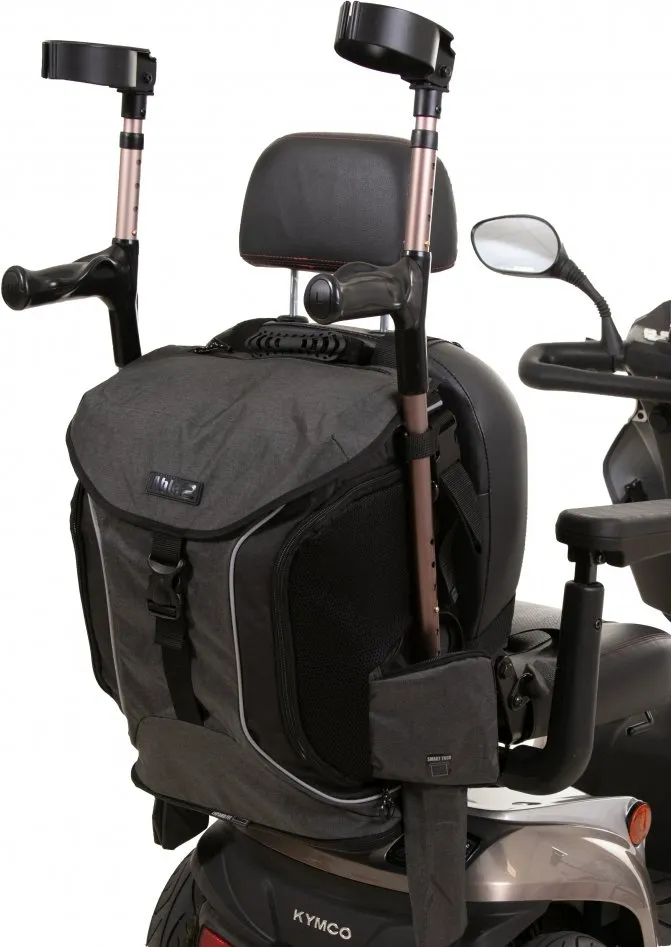 tas voor scootmobiel torba go grijs