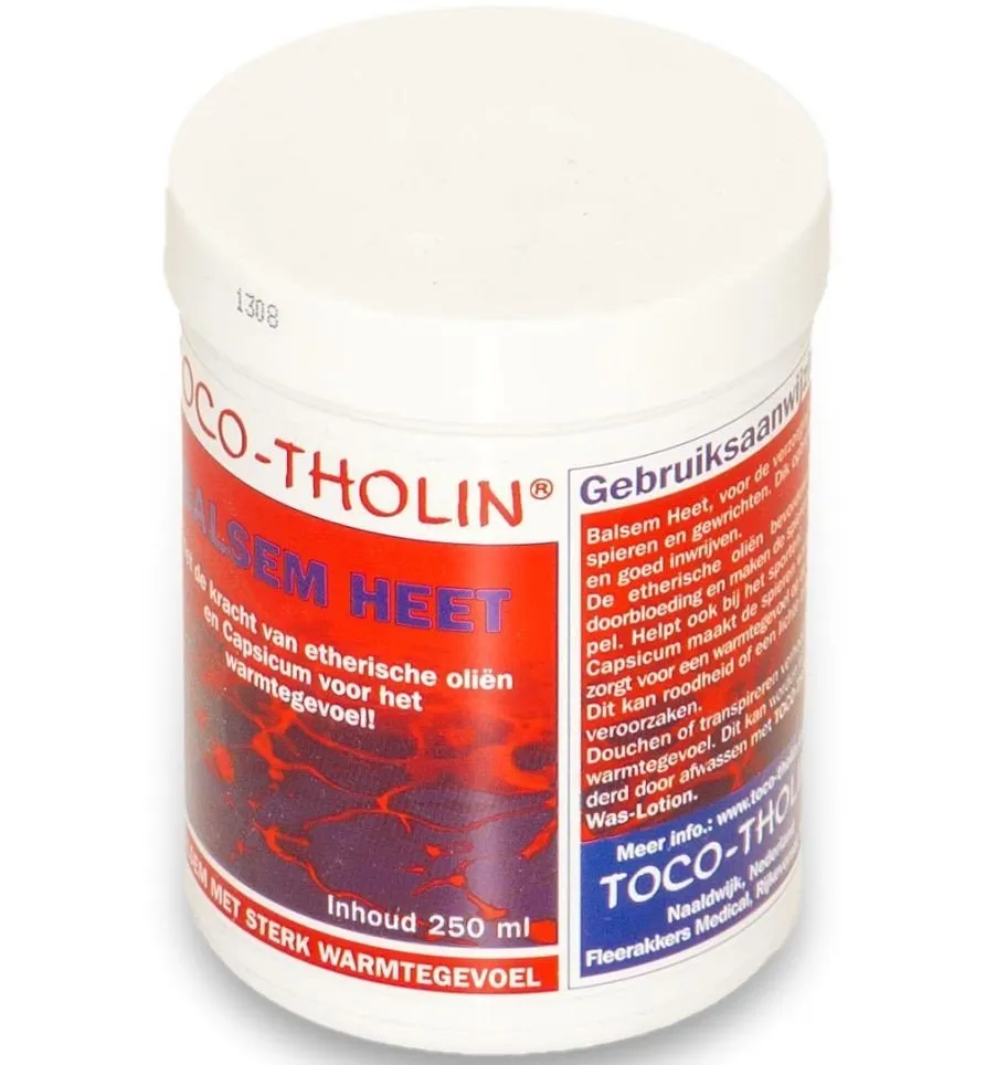 Toco-Tholin Balsem Heet 250 ml