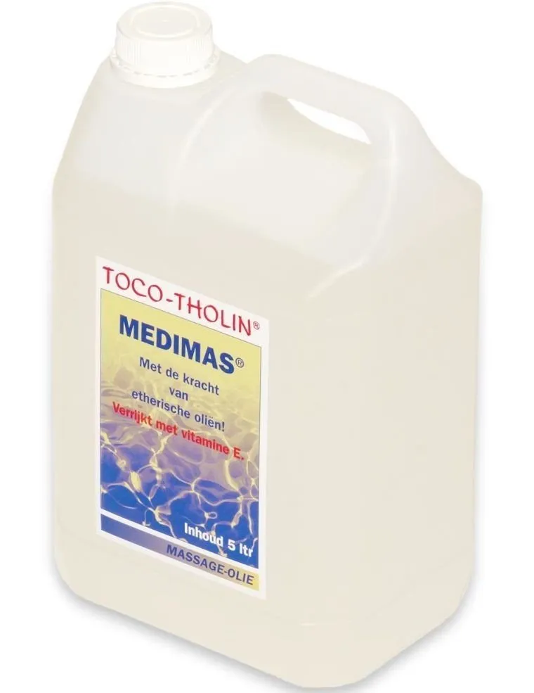 Toco-Tholin Medimas massage olie 5 liter