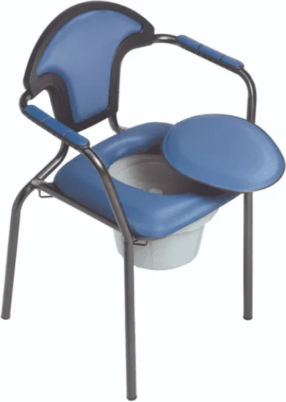 Toiletstoel verstelbaar Blauw