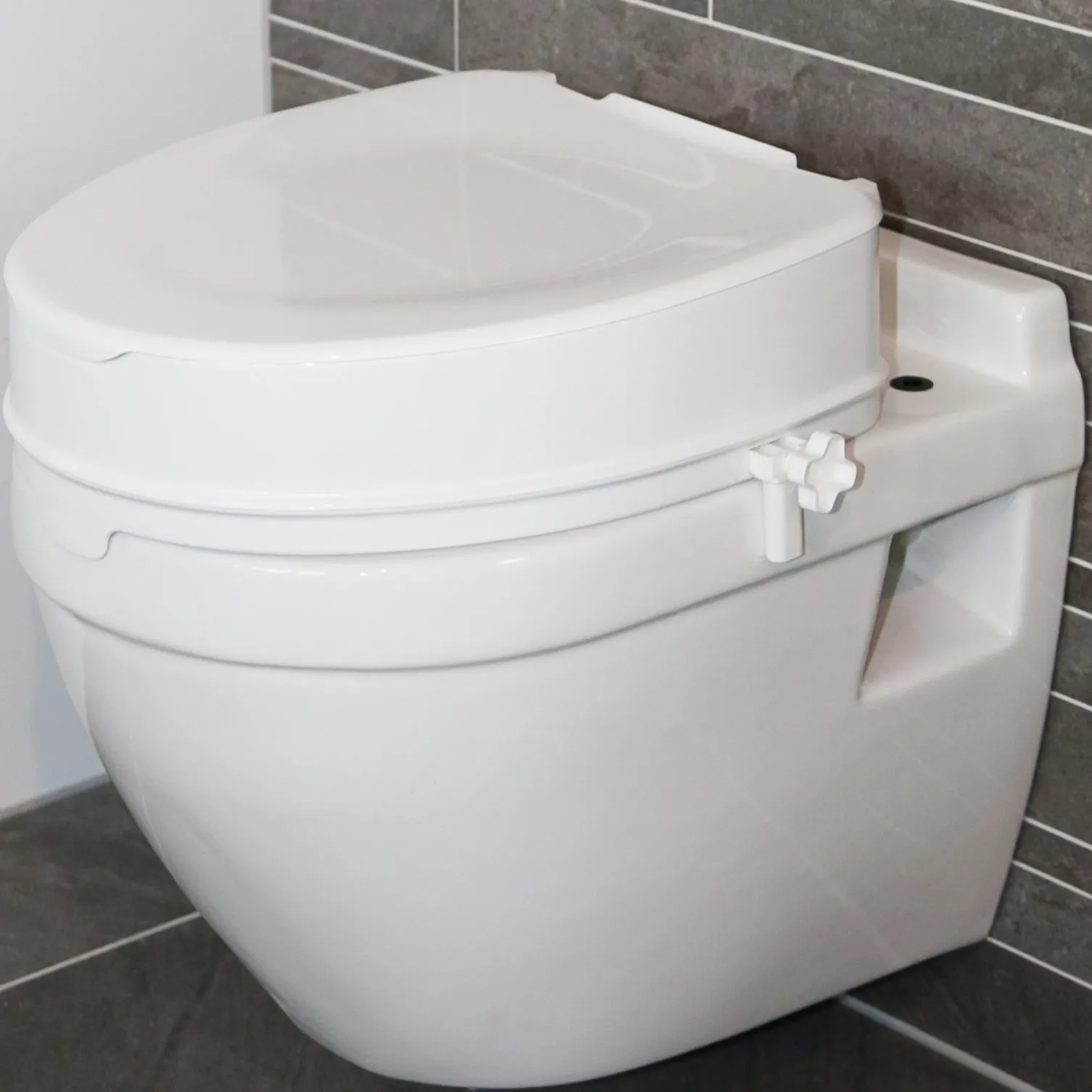 Toiletverhoger met deksel 15 cm