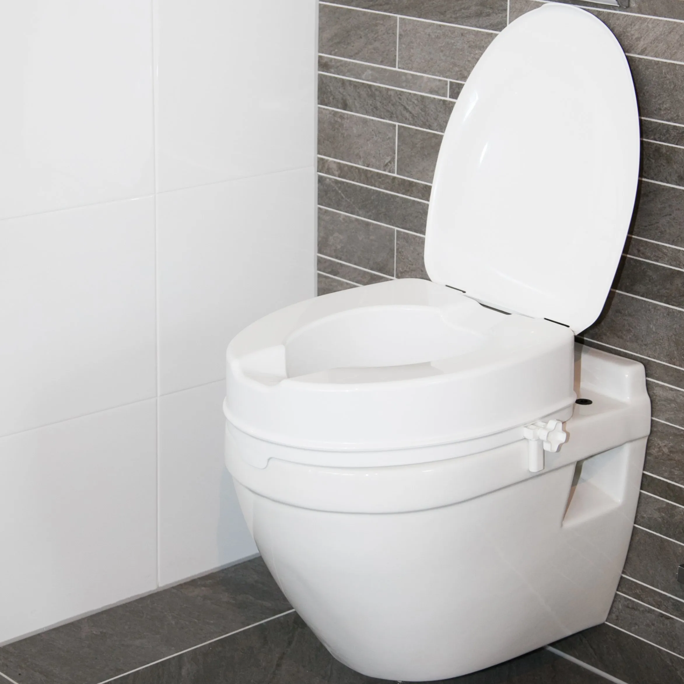 Toiletverhoger met deksel 15 cm