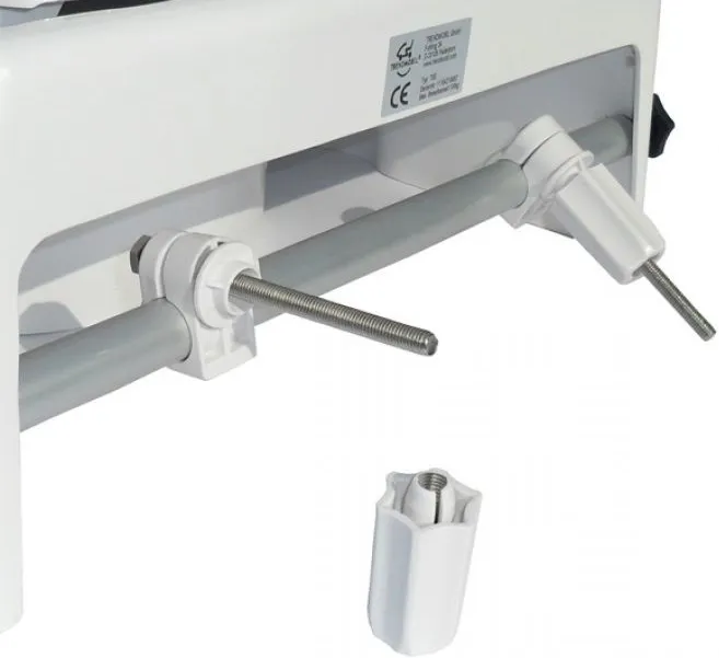 toiletverhoger met armleuningen klemmen