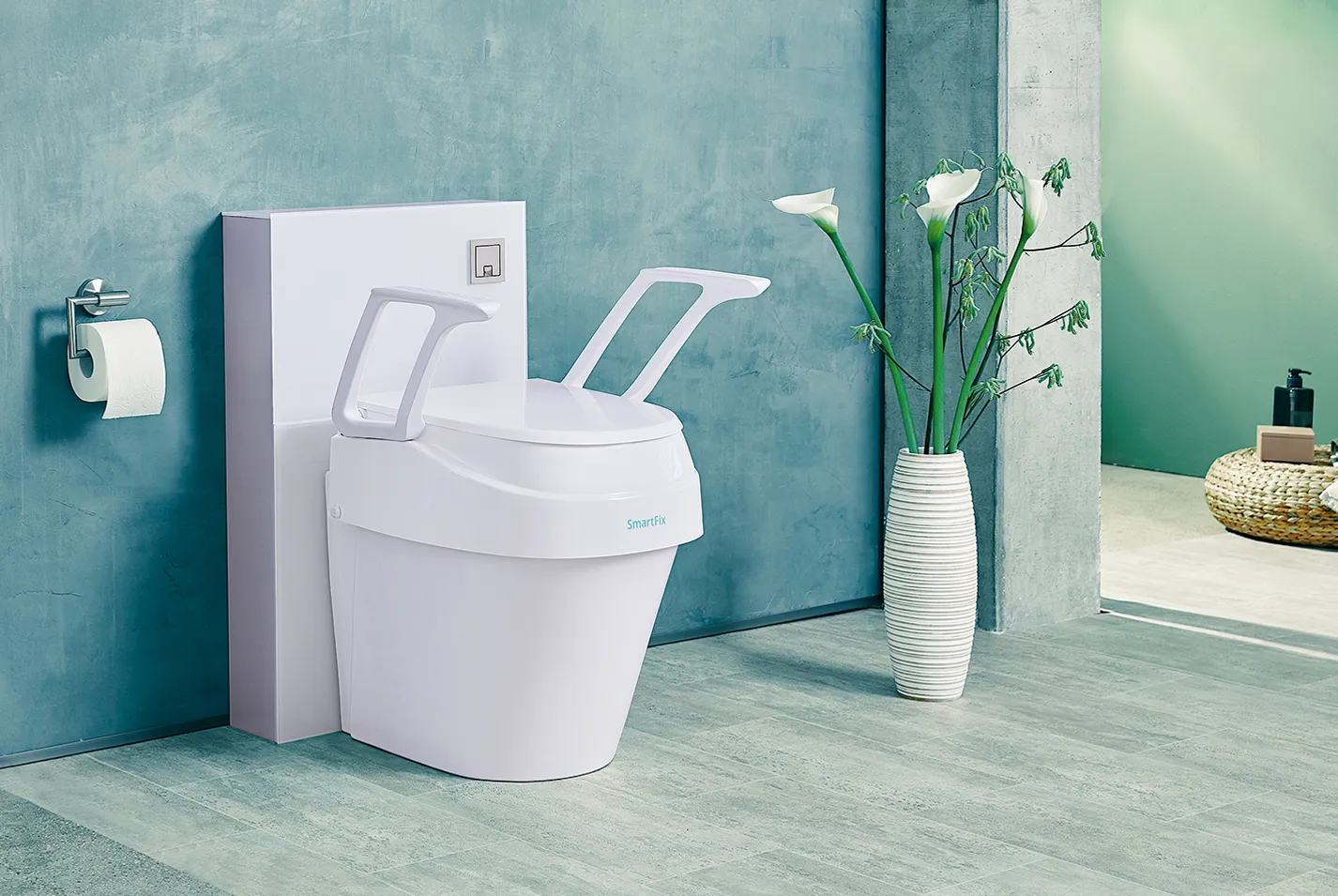 toiletverhoger met armsteunen