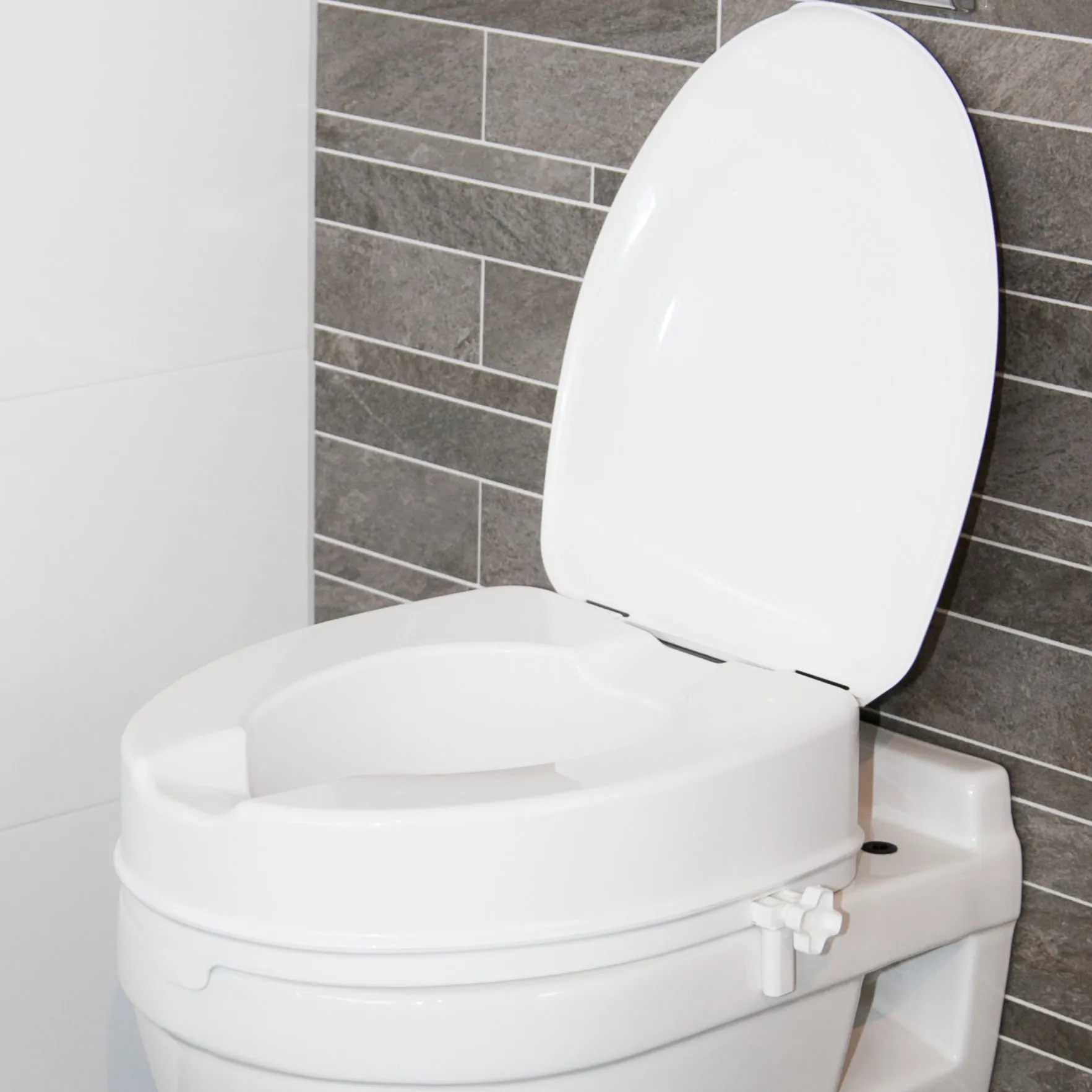 Toiletverhoger met deksel 15 cm