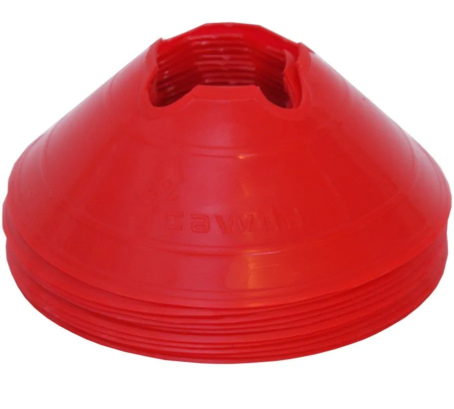 Trainingshoedjes Medium 10 st Rood Ø 20 cm Cawila