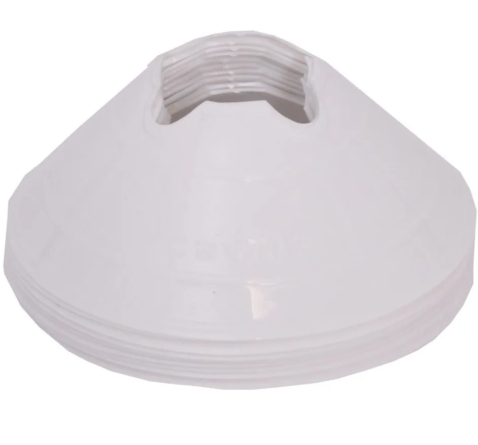 Trainingshoedjes Medium 10 st Wit Ø 20 cm Cawila