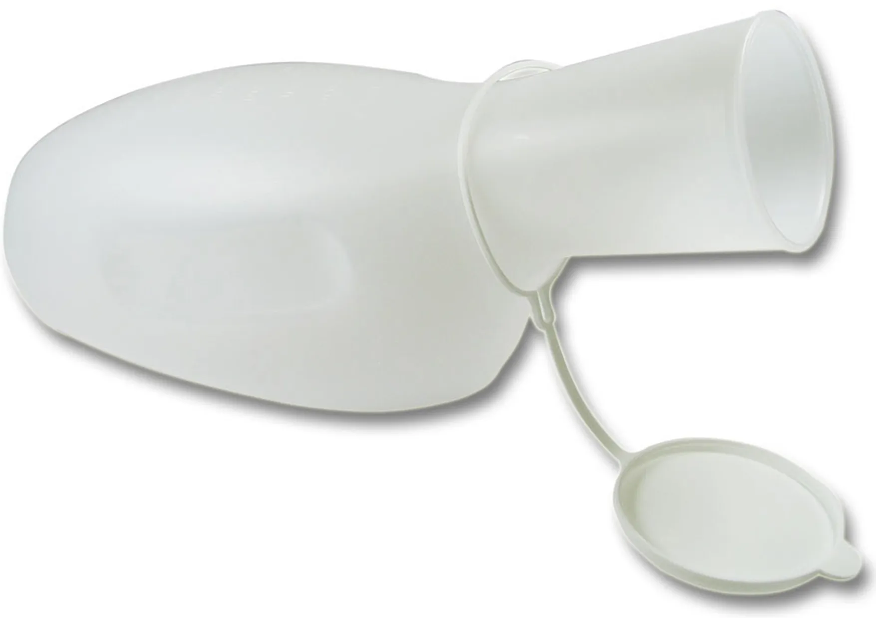 urinaal man kleur melkwit