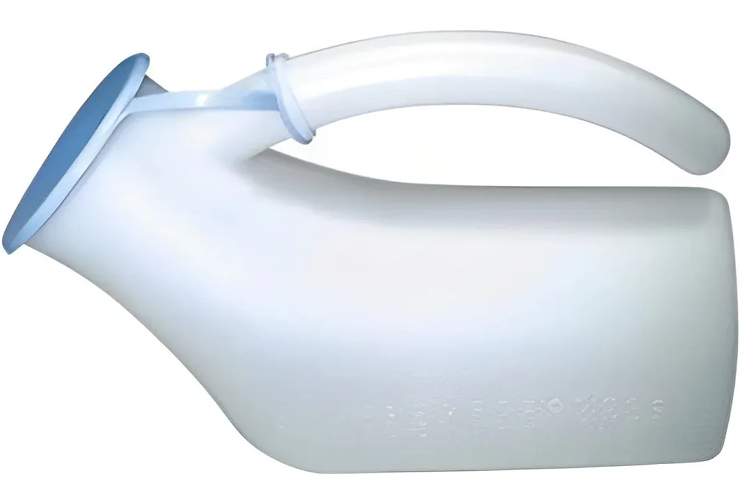 urinaal man met handvat