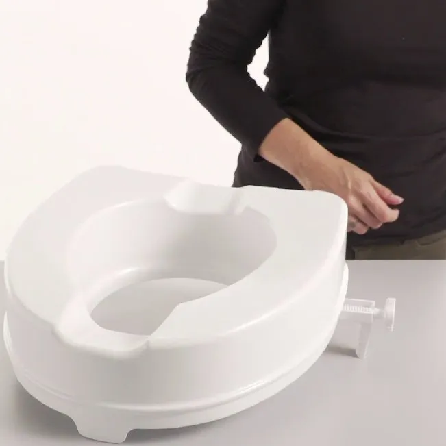 Toiletverhoger met deksel 15 cm