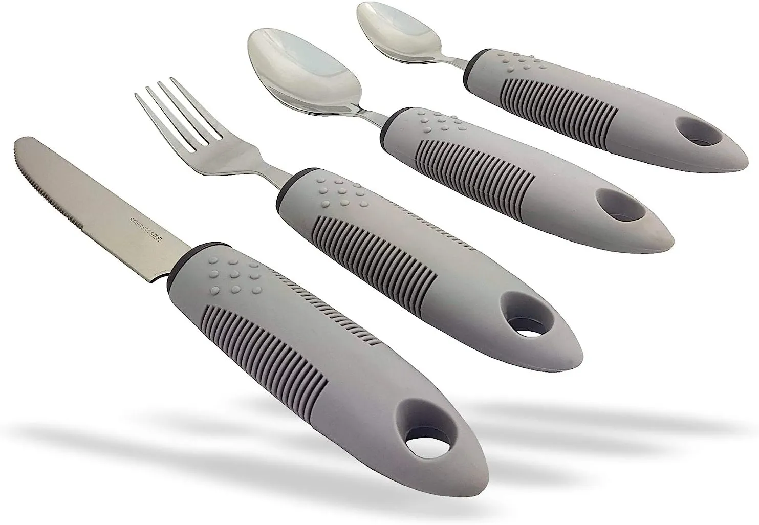 verdikt bestek set grijs soft