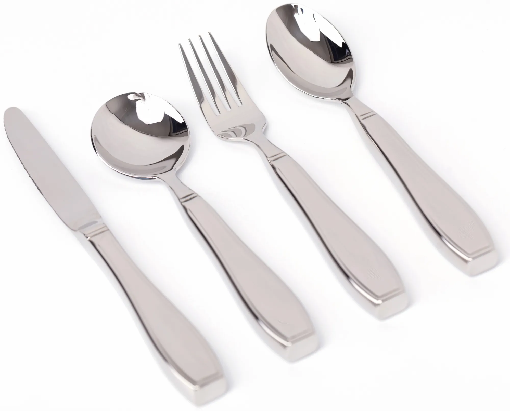 verzwaard bestek set edelstaal