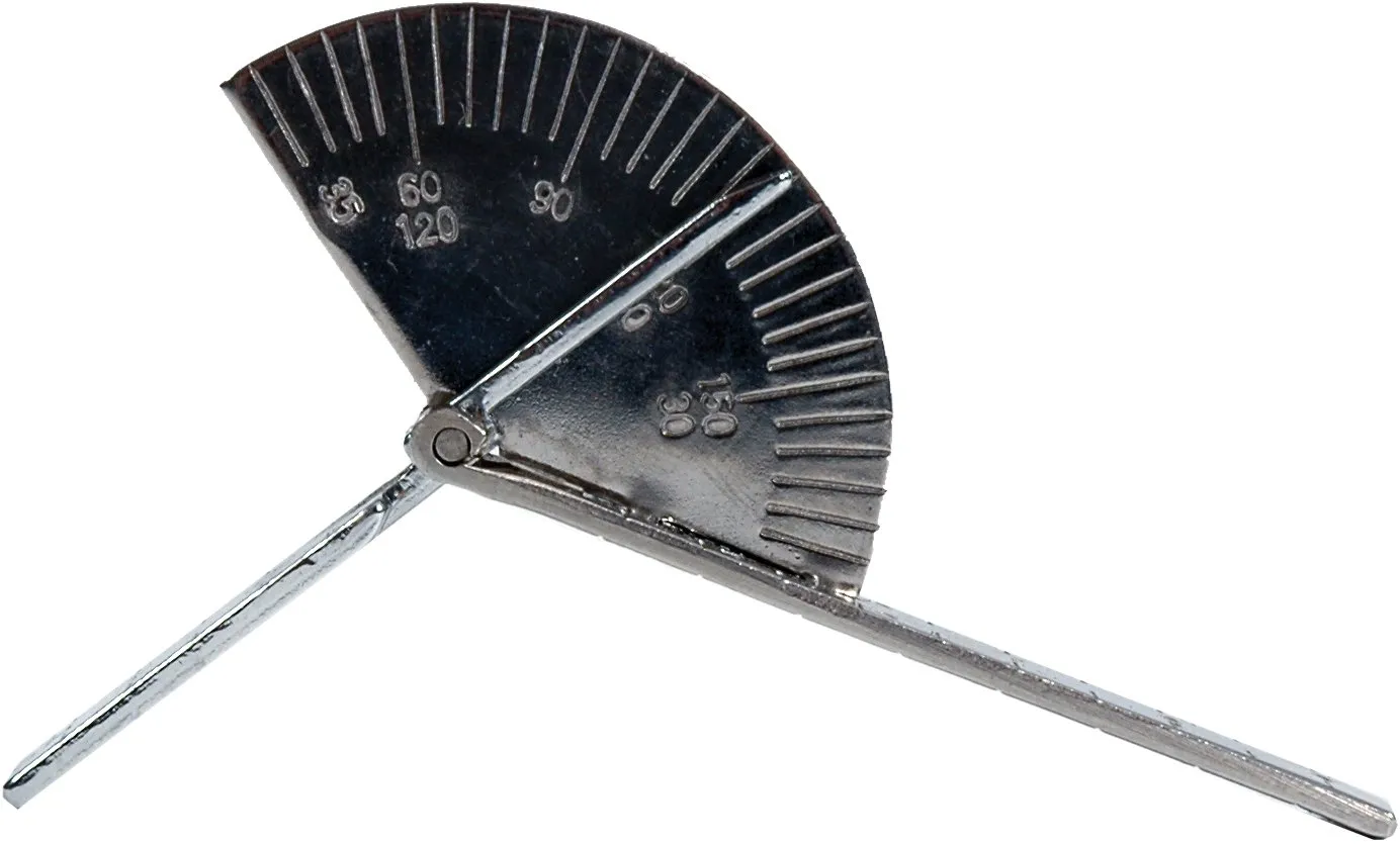 Vinger goniometer RVS 9 cm