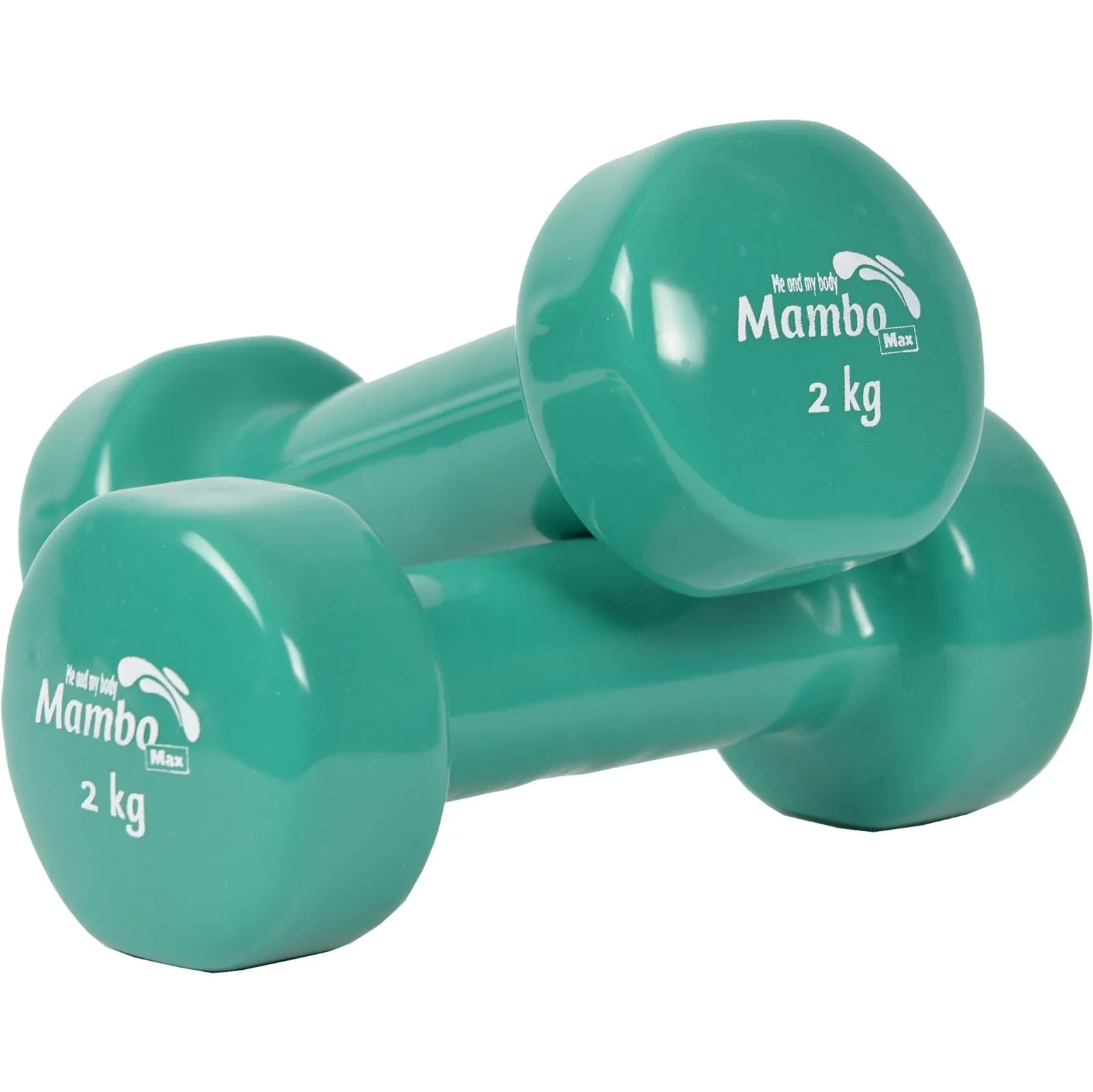 Vinyl Dumbells 2 x 2 kg Mambo Max