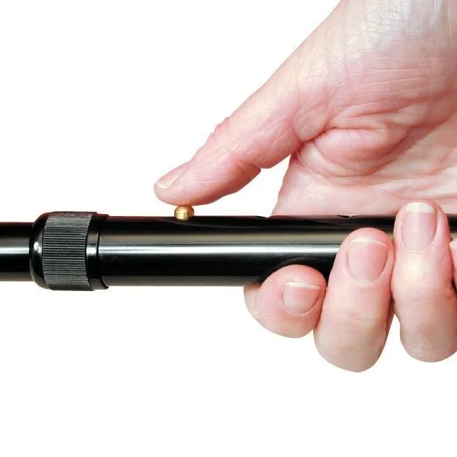 Wandelstok ergonomisch handvat Links 76 - 99 cm