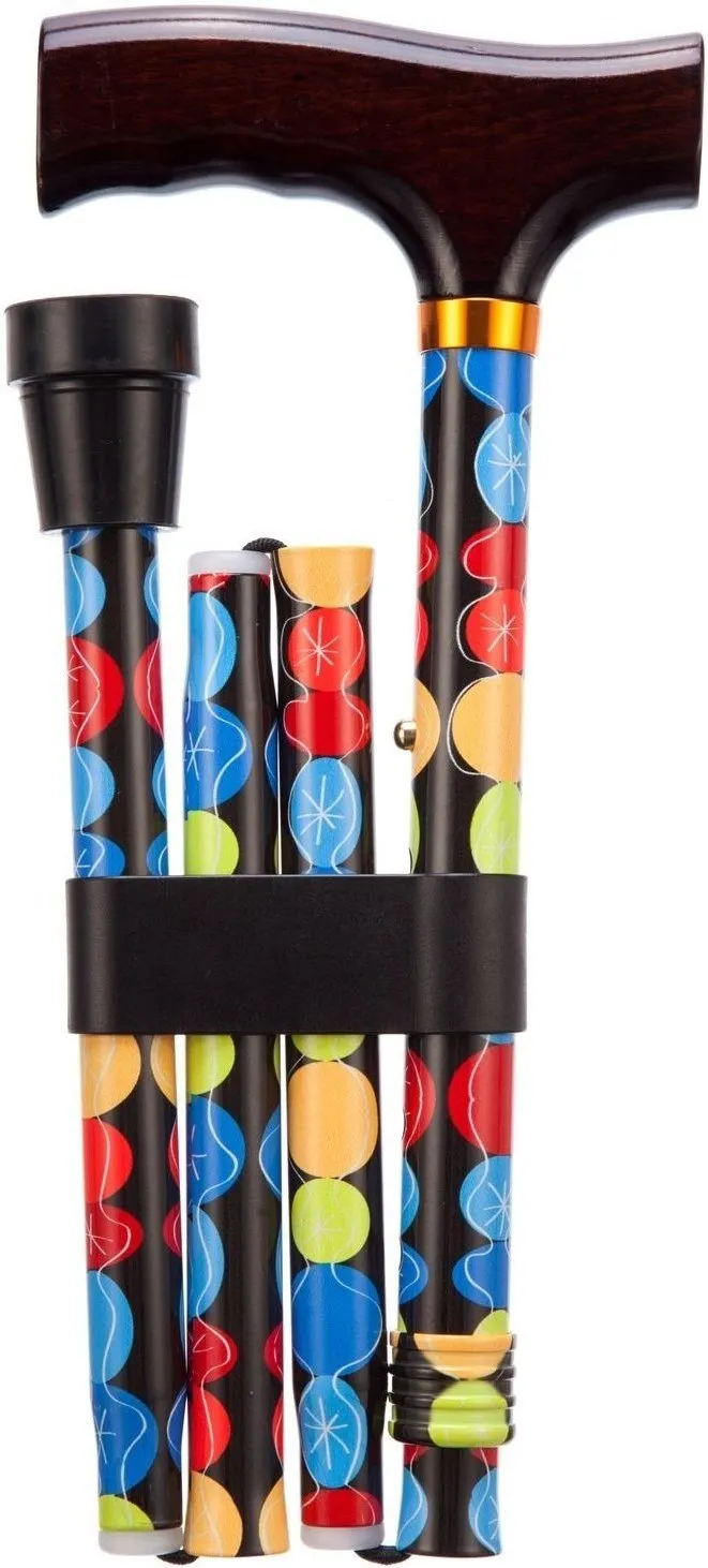 Wandelstok opvouwbaar Bubble