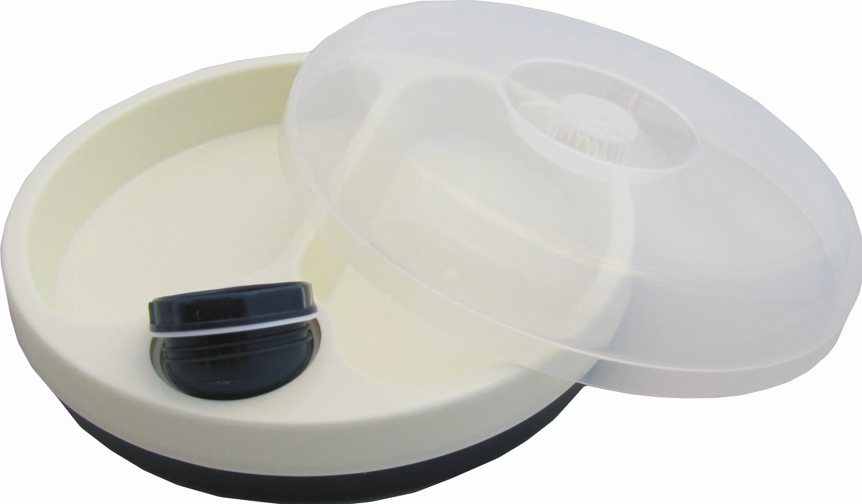 Warmhoud bord met deksel