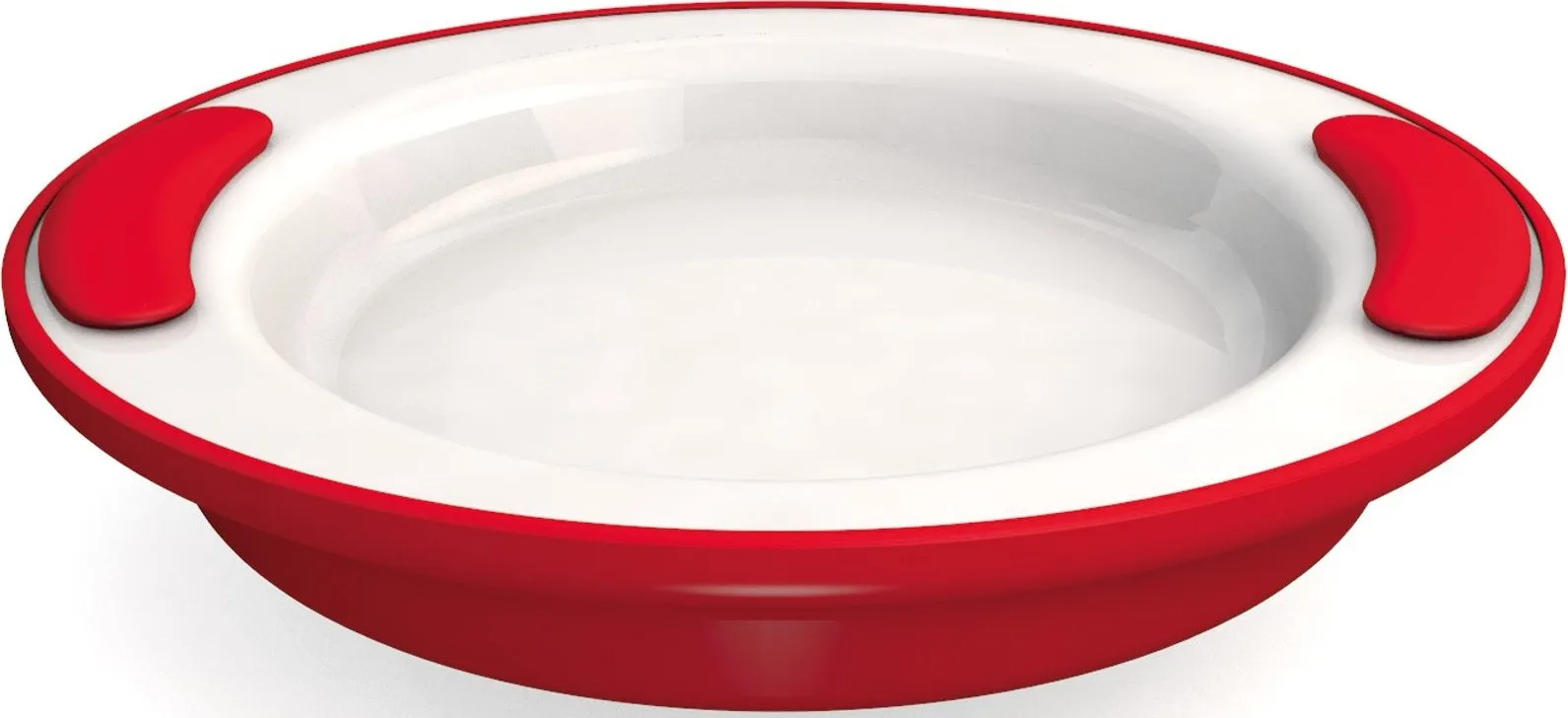 Warmhoudbord ouderen Groot Rood-Wit