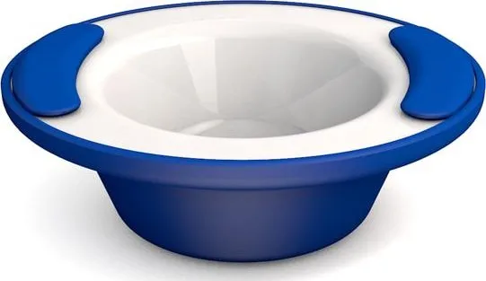 Warmhoudkom Ornamin Blauw-Wit