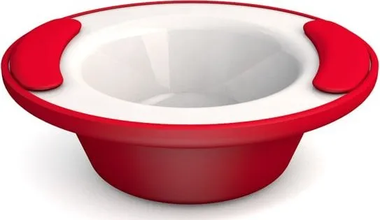 Warmhoudkom Ornamin Rood-Wit